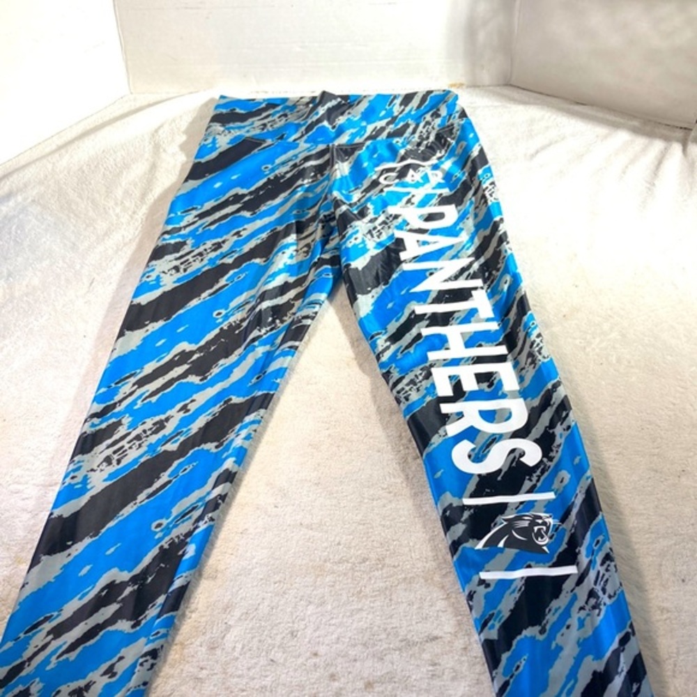 NFL Apparel Woman’s Carolina Panthers Logo Leggings